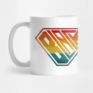 Black SuperEmpowered (Vintage) Mug